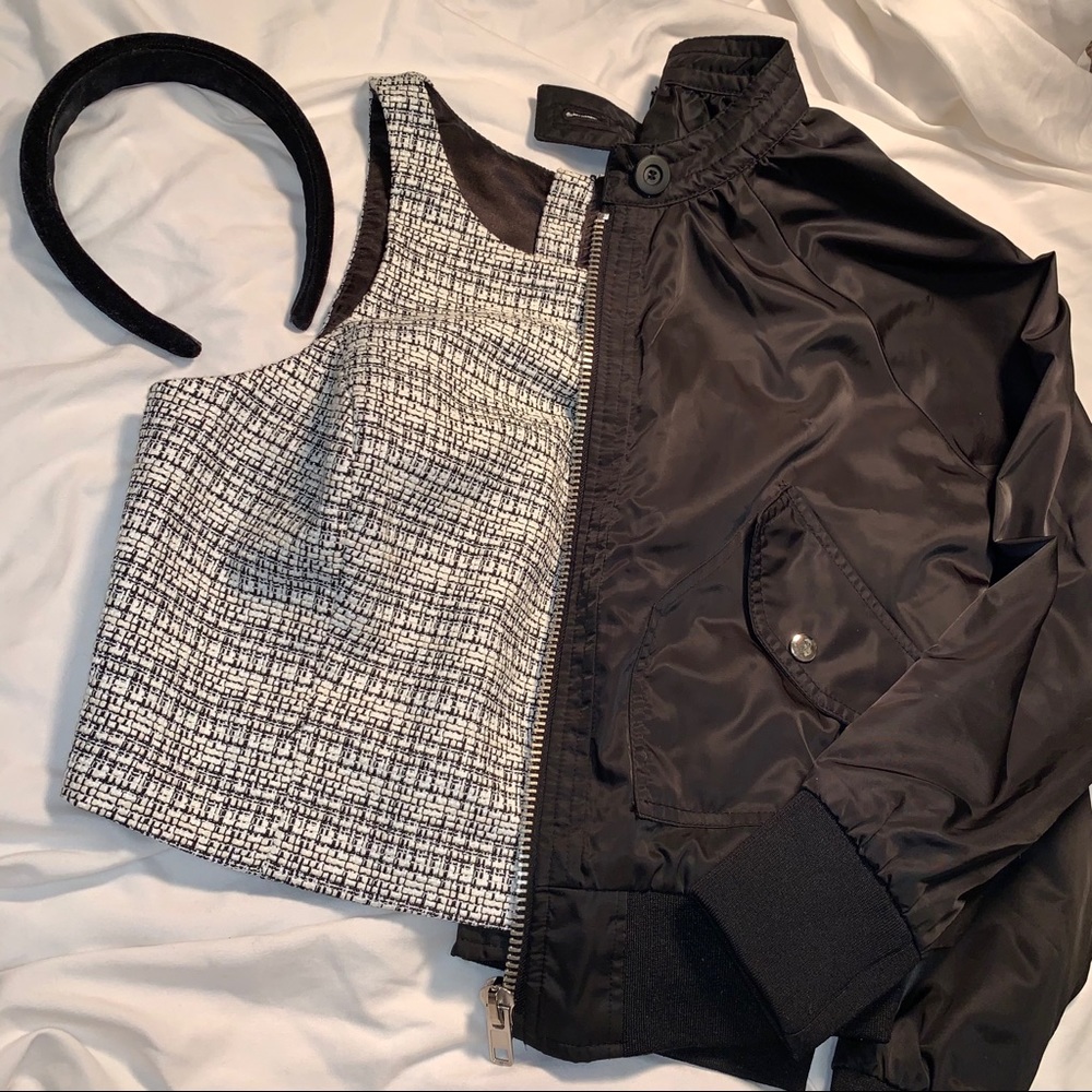Express Zip-Up Halter Top